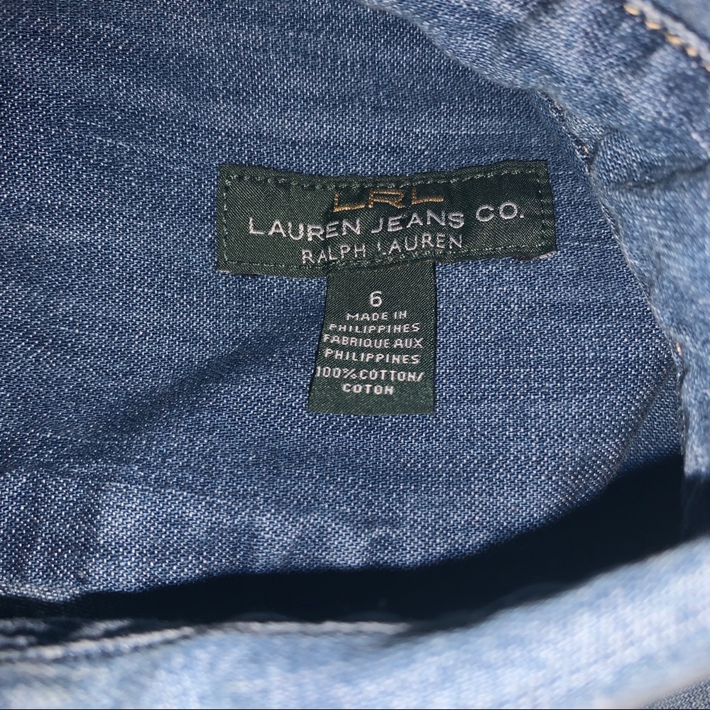 LRL Lauren Jeans Co. Ralph Lauren romper size 6 - Picture 8 of 8